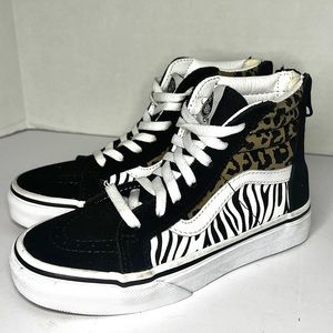 Van’s SK8-HI ZIP Leopard | Size 13